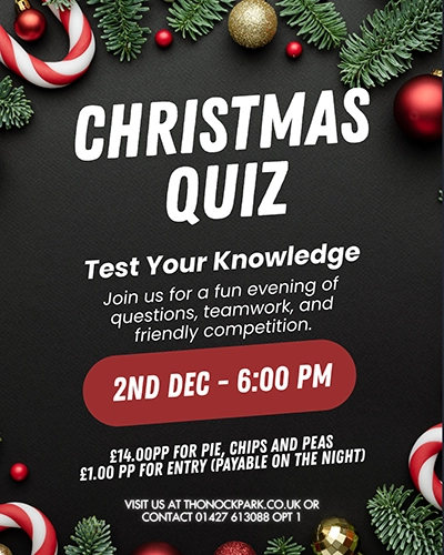 Christmas Quiz 2026 Thonock Park