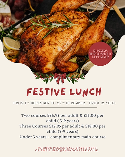Thonock Park Festive Lunch 2026